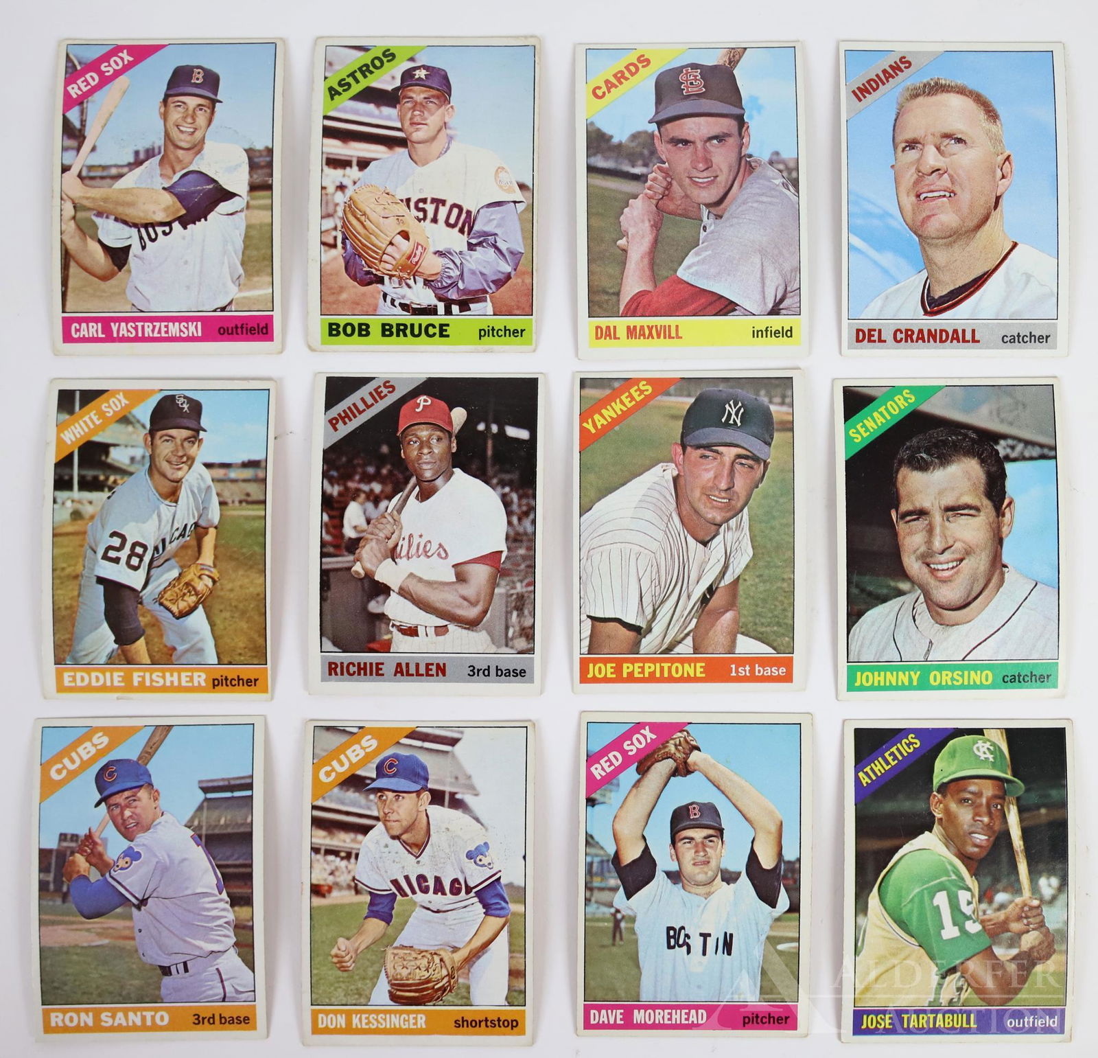 1966 Topps Baseball Cards (1 of 4)