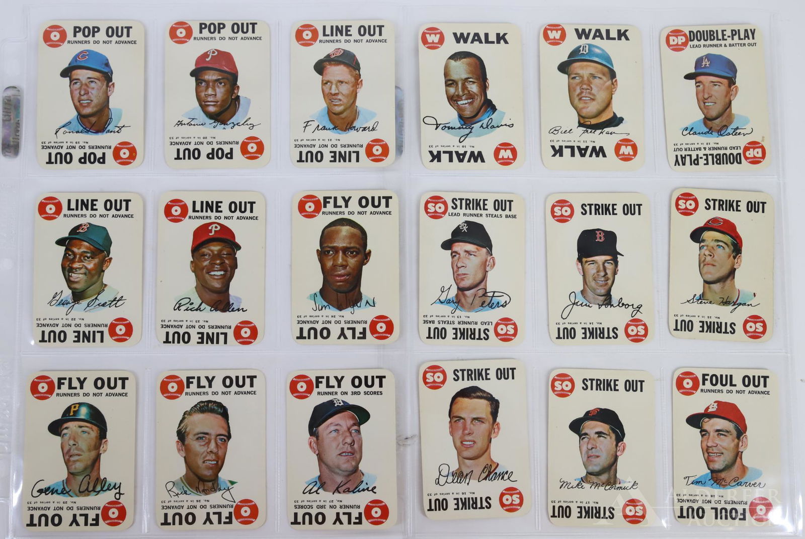 1968 Topps Baseball Game Cards (1 of 3)