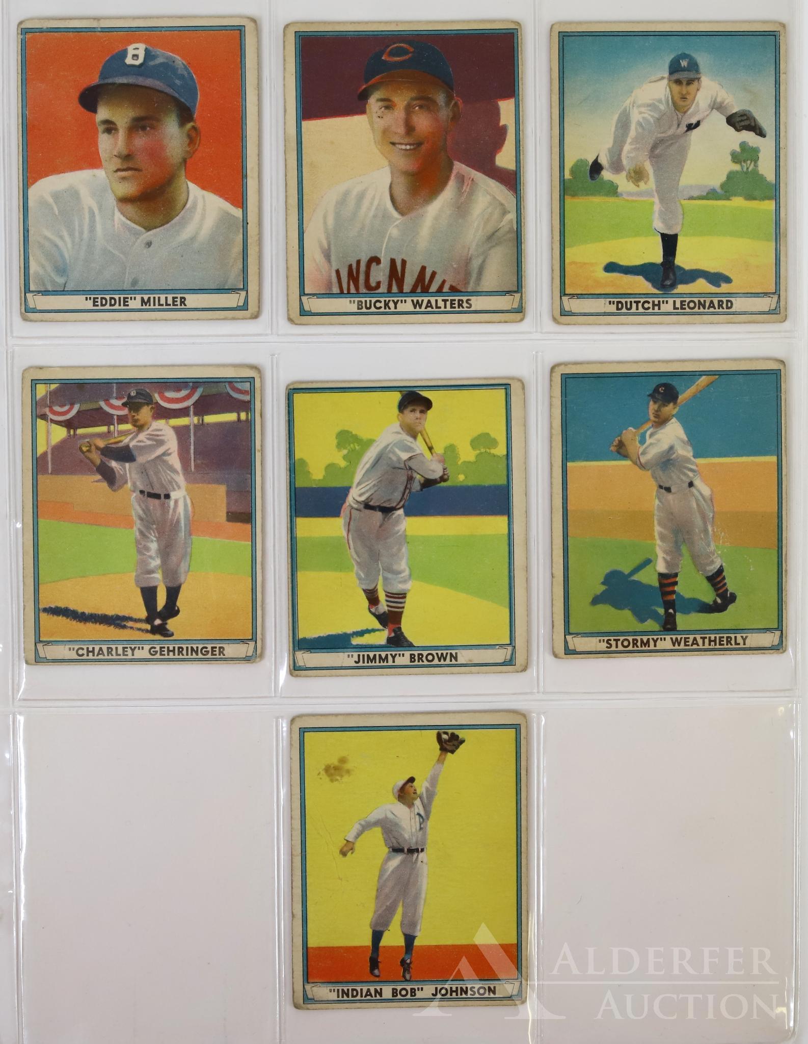 1941 Playball Baseball Cards (1 of 5)