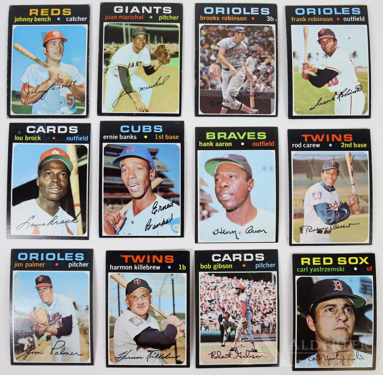 1971 Topps Baseball Cards (1 of 8)