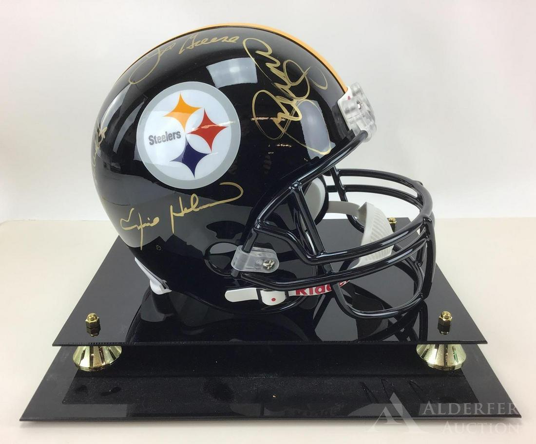 "Mean" Joe Greene, Ernie Holmes, Dwight White & LC (1 of 6)