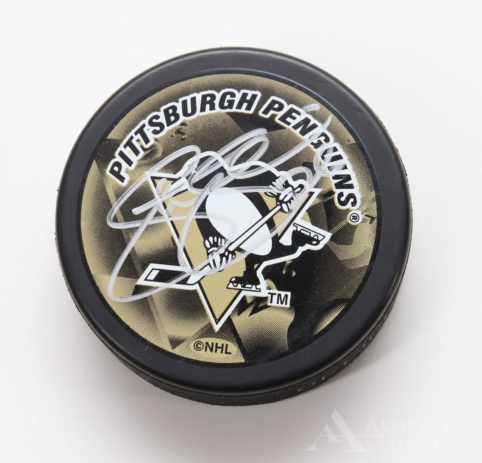 Sidney Crosby Autographed Hockey Puck (1 of 4)