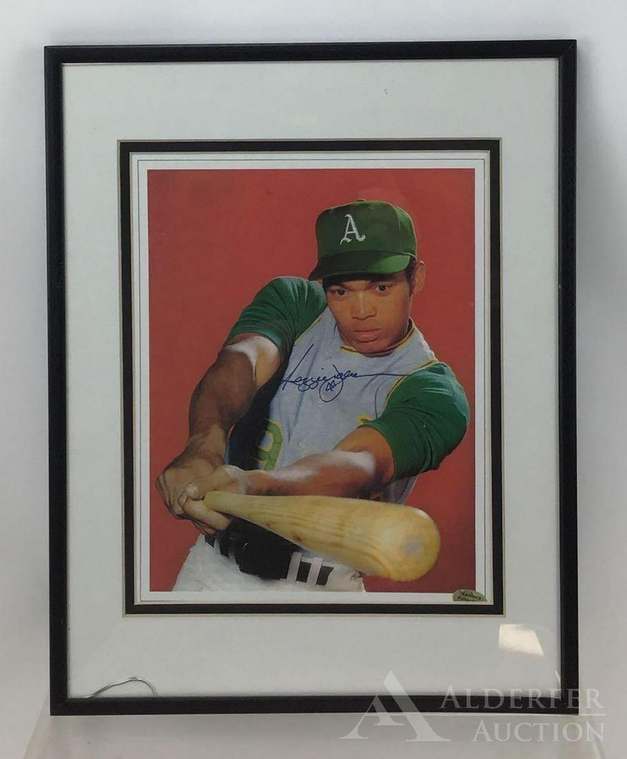 Reggie Jackson Autographed Color Photo (1 of 3)