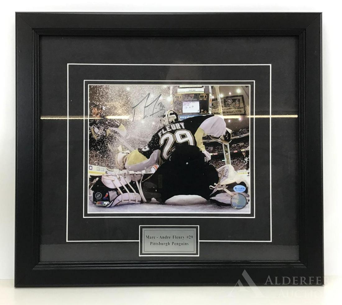 Marc-Andre Fleury Autographed Photo (1 of 5)