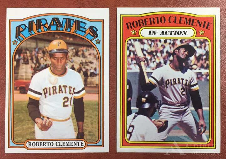 Roberto Clemente Baseball Cards (1 of 2)