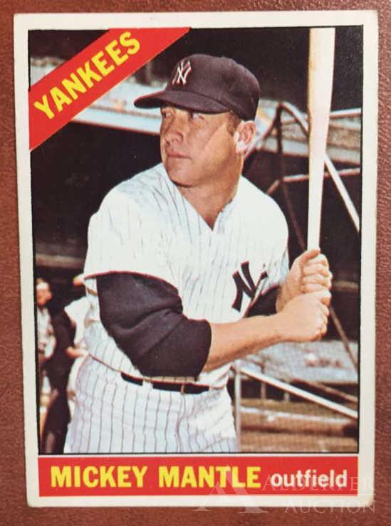 Mickey Mantle Baseball Card (1 of 2)
