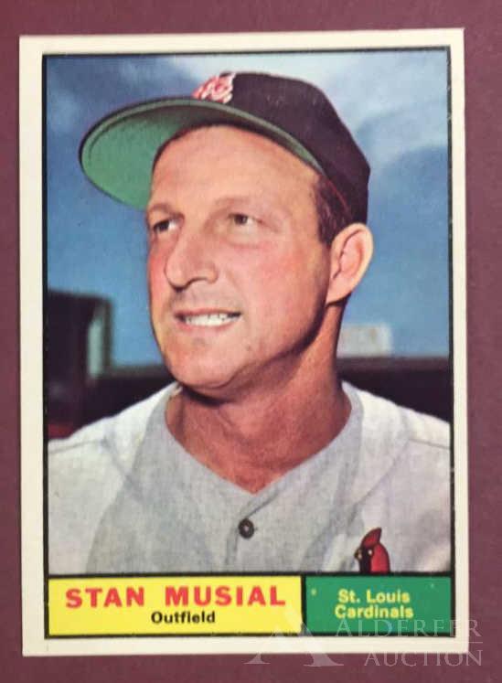 Stan Musial Baseball Card (1 of 2)