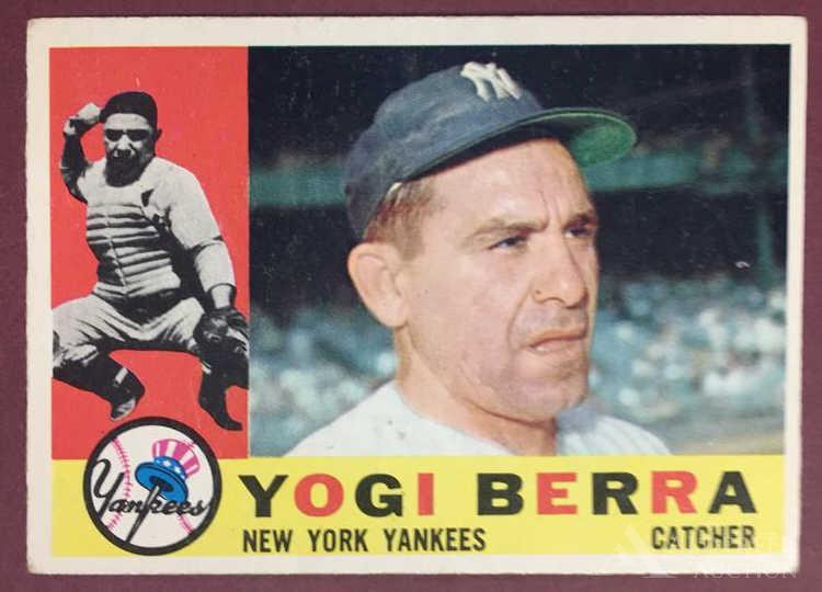 Yogi Berra Baseball Card (1 of 2)
