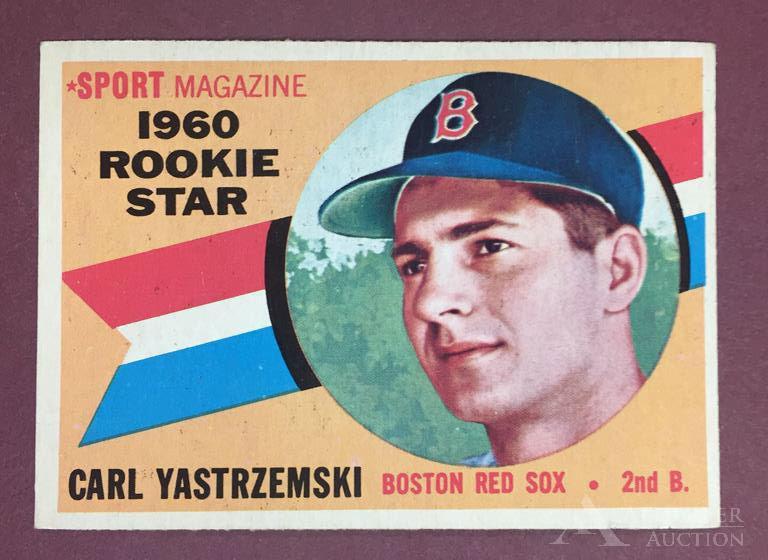 Carl Yastrzemski Rookie Baseball Card (1 of 2)