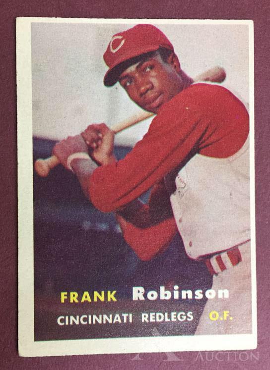 Frank Robinson Rookie Baseball Card (1 of 2)