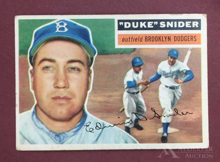 Duke Snider Baseball Card (1 of 2)