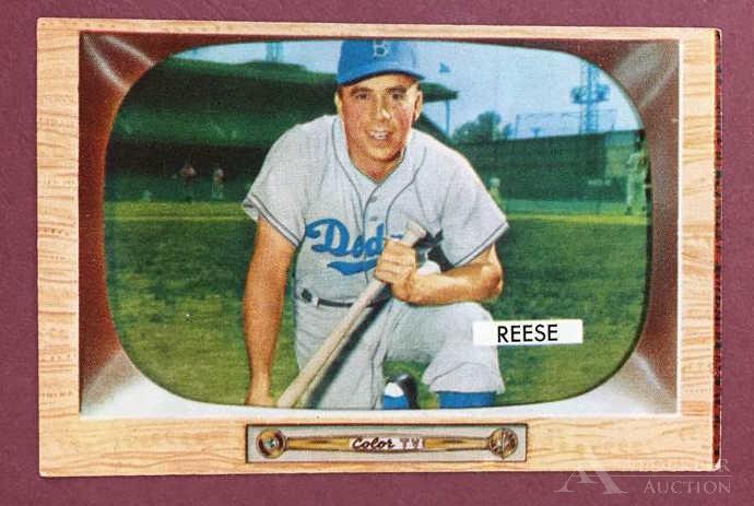 "Pee Wee" Reese Baseball Card (1 of 2)