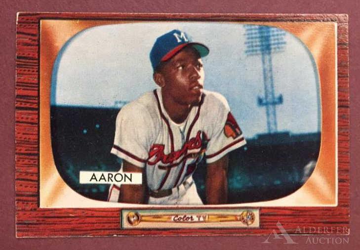 Hank Aaron Baseball Card (1 of 2)