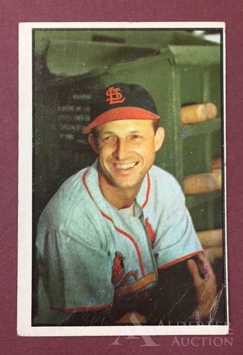 Stan Musial Baseball Card (1 of 3)