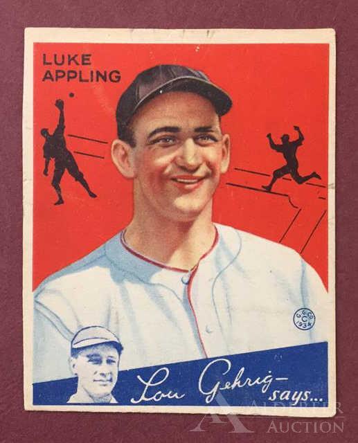 Hall of Fame Luke Appling Baseball Card (1 of 2)