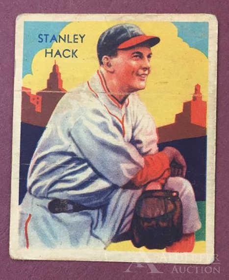 Stanley Hack Baseball Card (1 of 2)