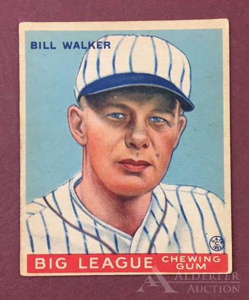 Bill Walker Baseball Card (1 of 1)