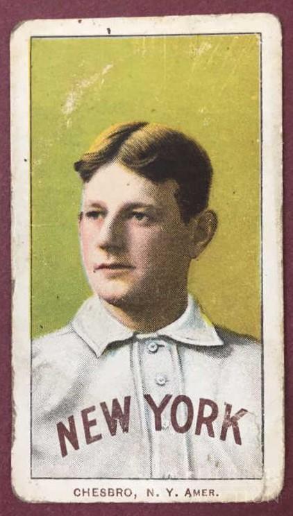 Hall of Fame Jack Chesbro Baseball Tobacco Card (1 of 2)