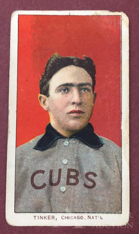 Hall of Famer Joe Tinker Baseball Tobacco Card (1 of 2)