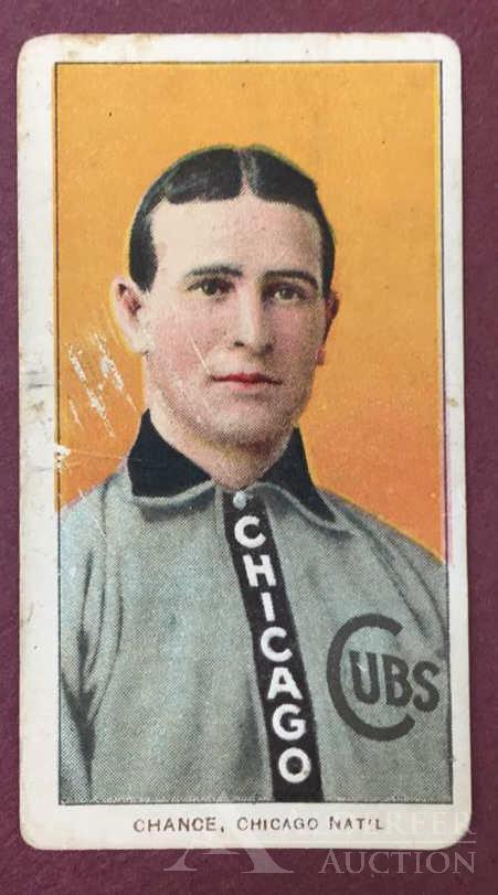 Hall of Fame Frank Chance Baseball Tobacco Card (1 of 2)
