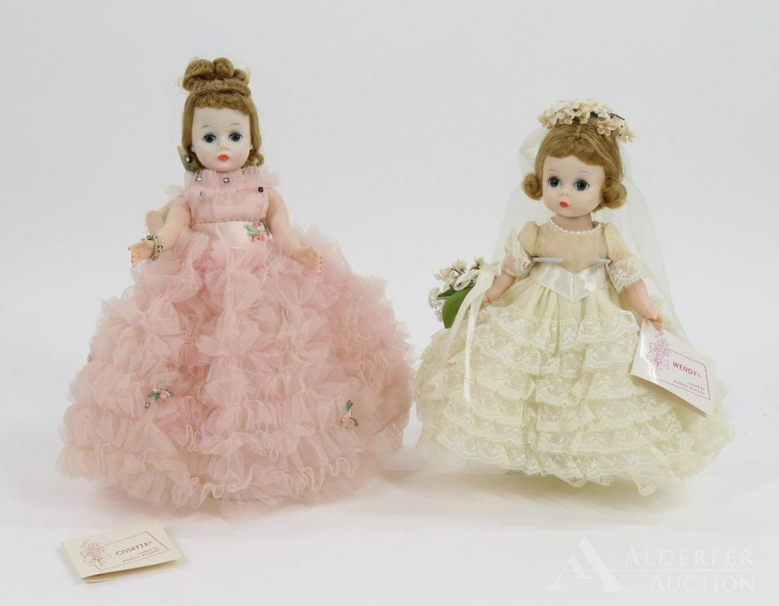DOLLS OF THE 1950's-60's. (1 of 10)