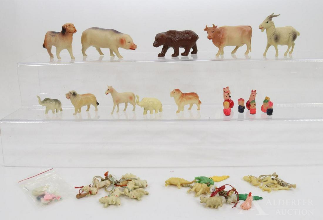 LOT OF CELLULOID ANIMALS/OTHER. (1 of 8)
