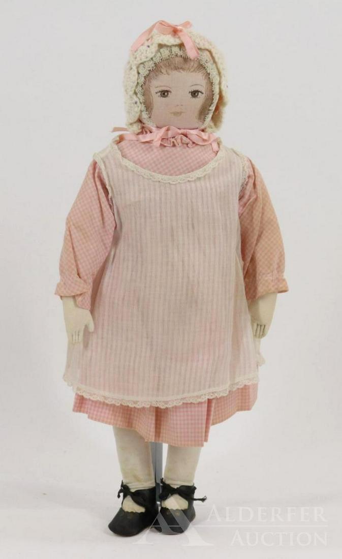 LOT OF CLOTH DOLLS. (1 of 4)