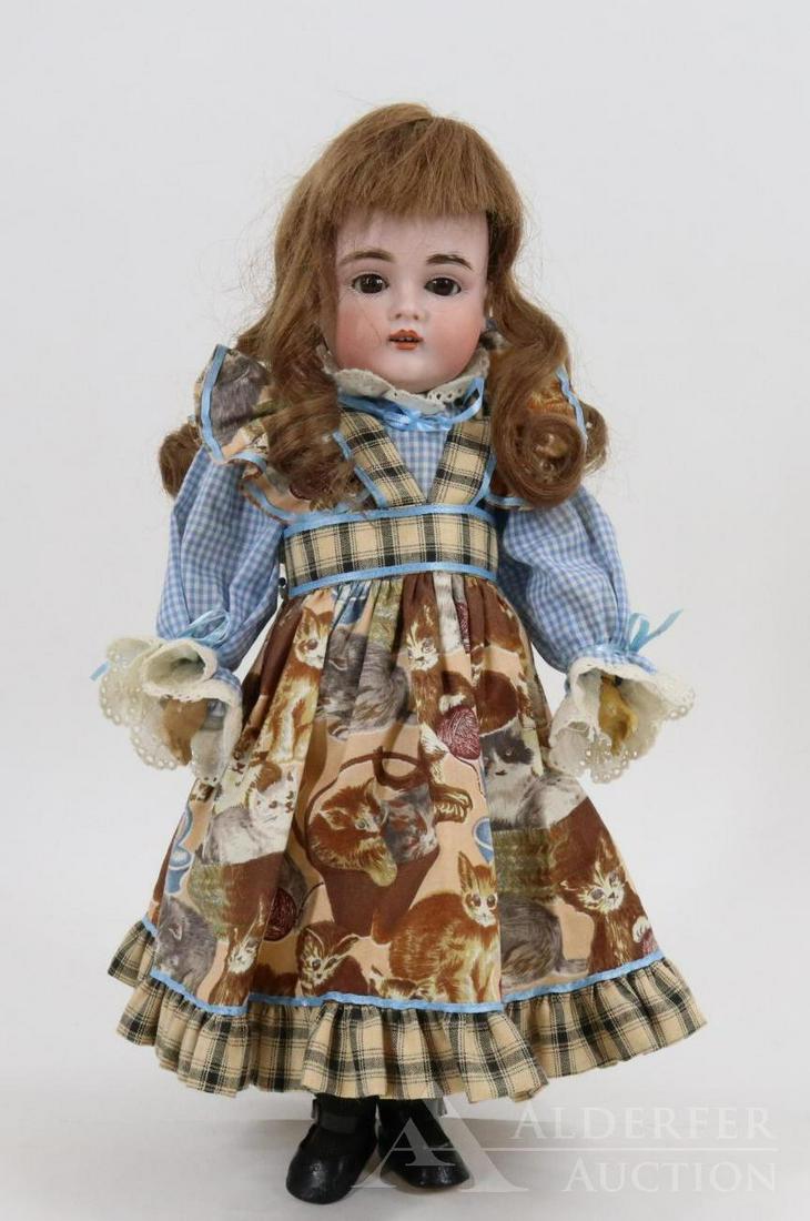 GERMAN BISQUE HEAD DOLL. (1 of 10)