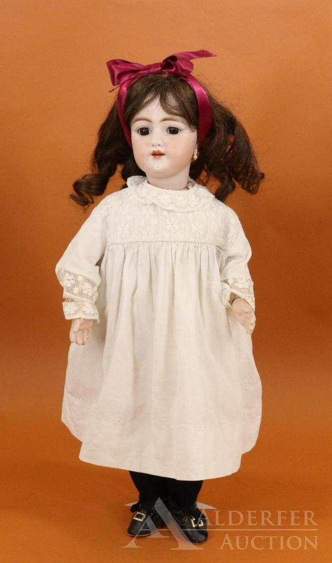GERMAN BISQUE HEAD DOLL. (1 of 10)
