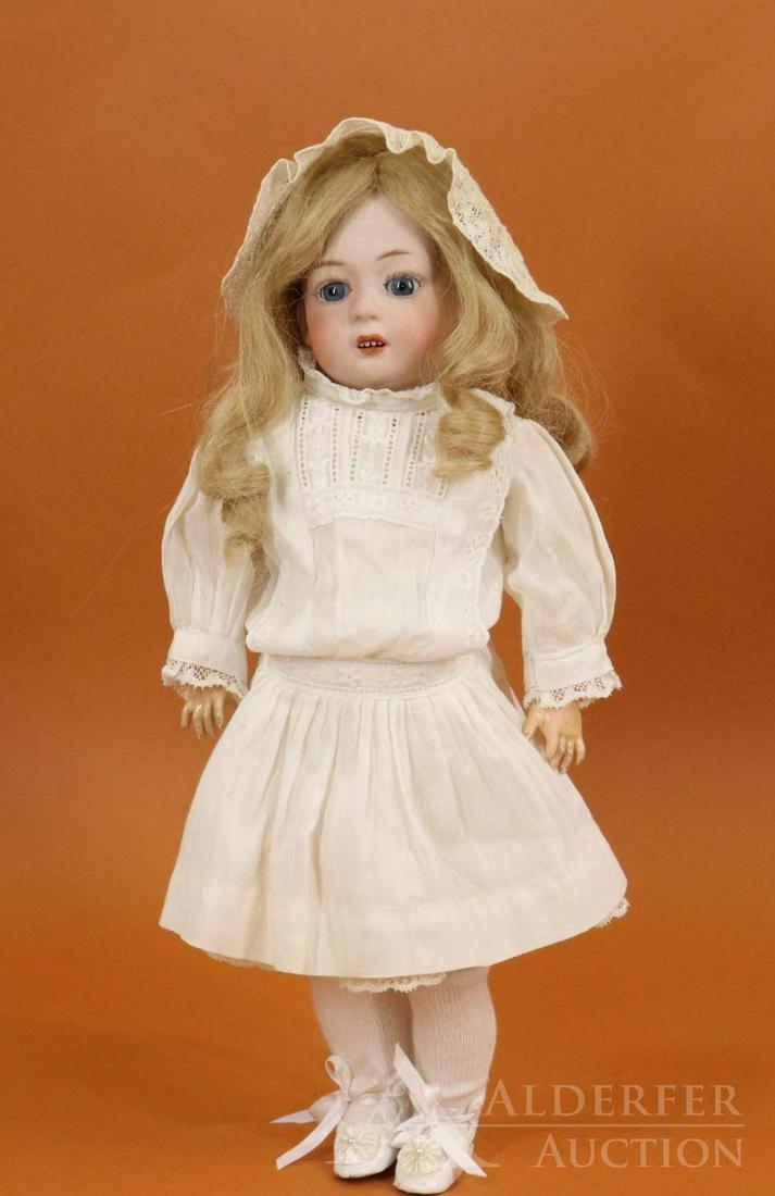 GERMAN BISQUE HEAD DOLL. (1 of 6)