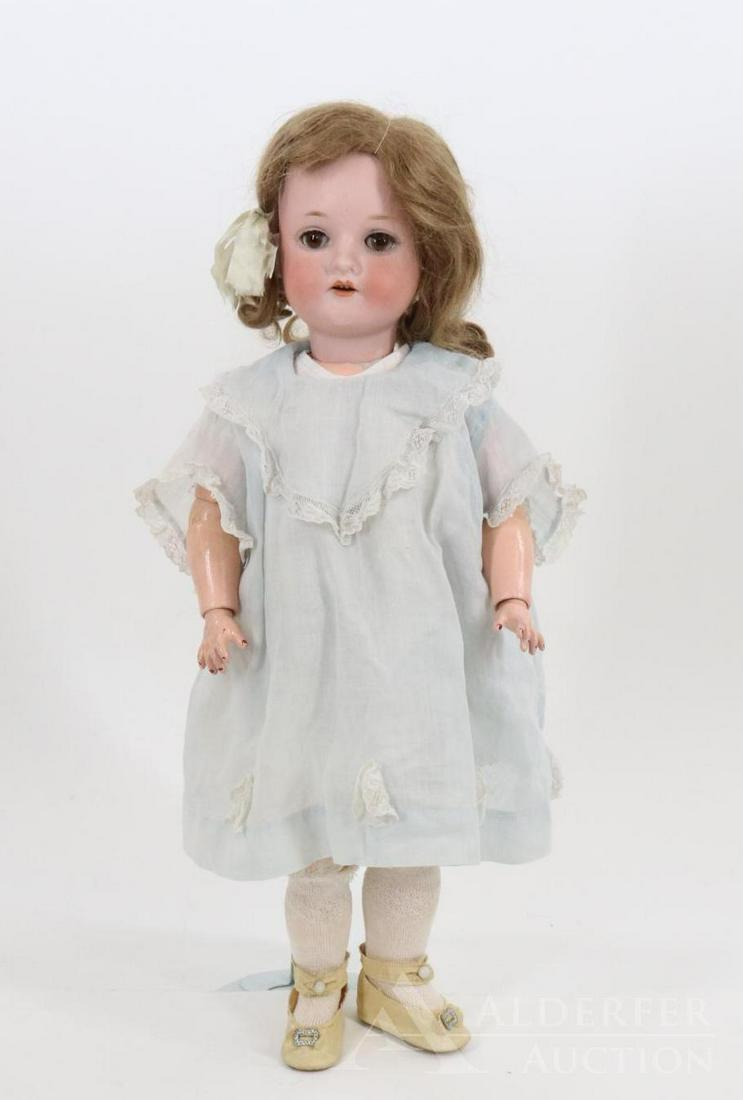 GERMAN BISQUE HEAD DOLL. (1 of 9)