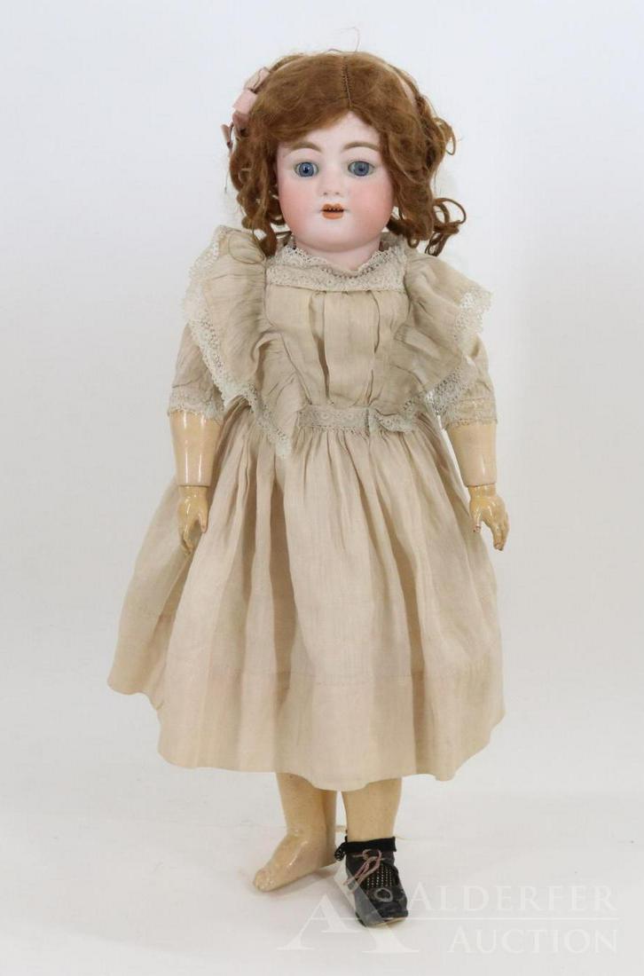 GERMAN BISQUE HEAD DOLL. (1 of 10)