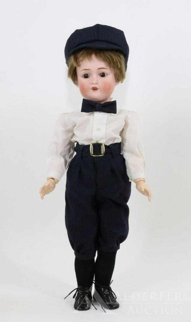 GERMAN BISQUE HEAD DOLL. (1 of 10)
