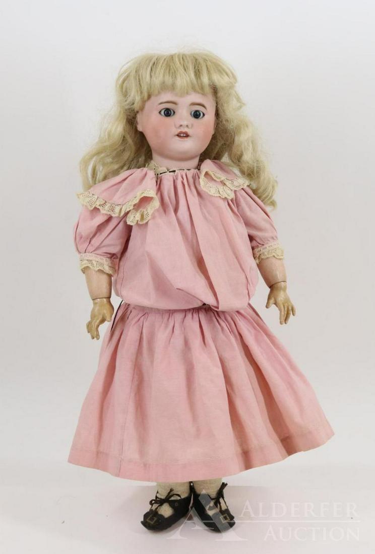 FRENCH BISQUE HEAD DOLL. (1 of 14)