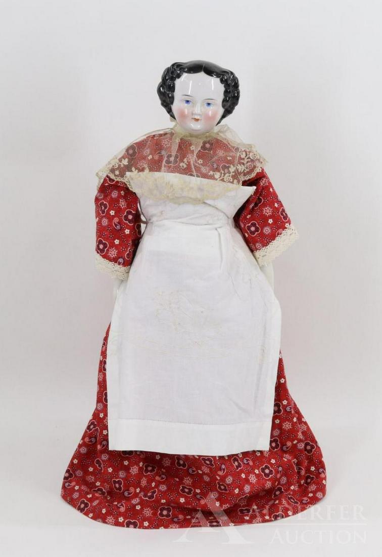 LOT OF CHINA/PARIAN DOLLS. (1 of 11)