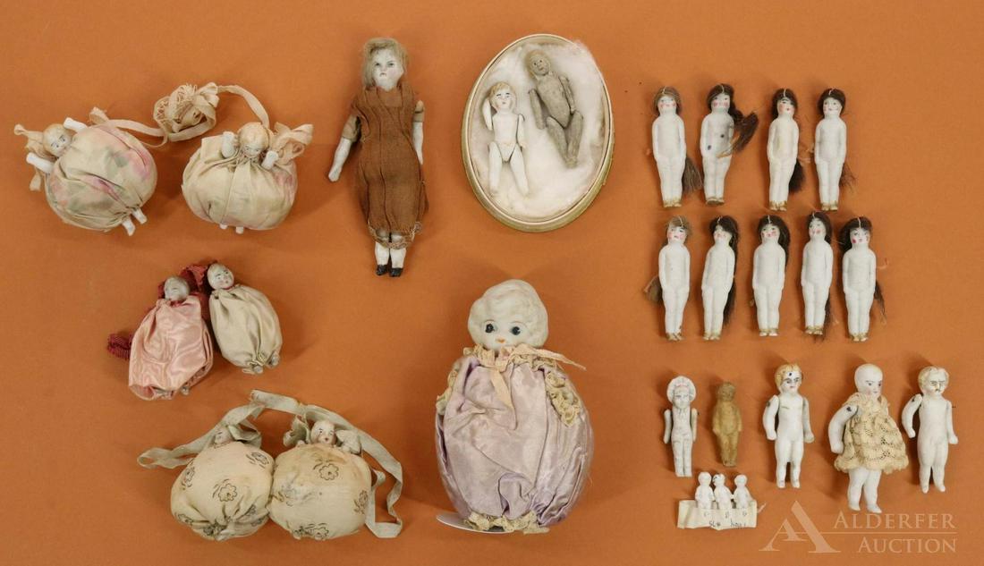 LOT OF MINIATURES/DOLLS. (1 of 13)