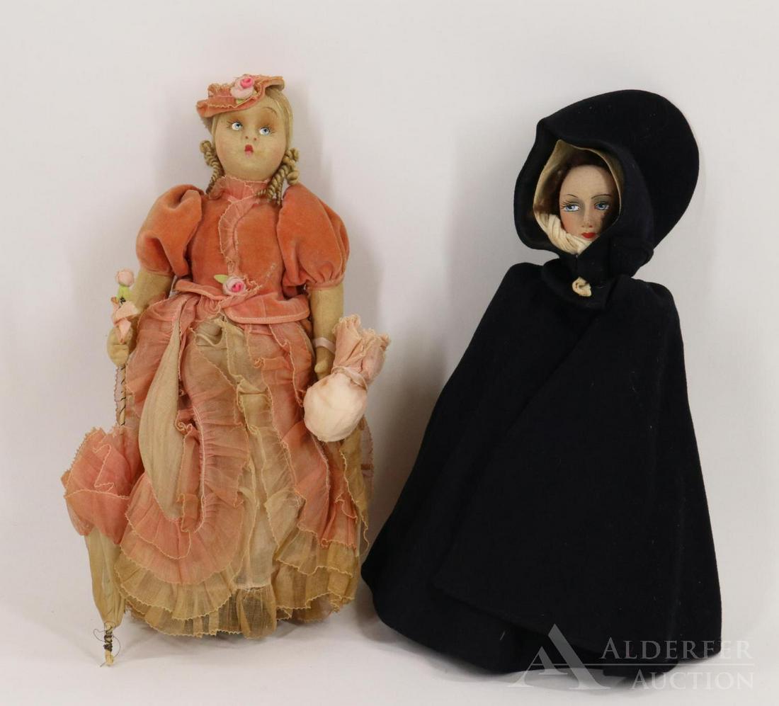 LOT OF CLOTH DOLLS. (1 of 13)