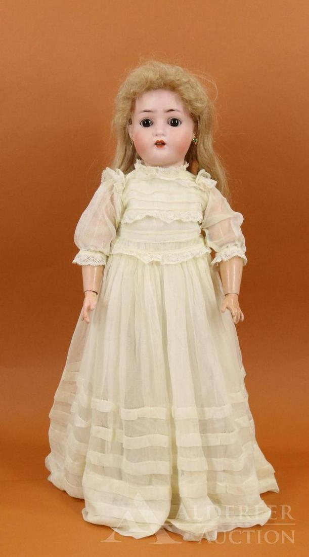 GERMAN BISQUE HEAD DOLL. (1 of 13)