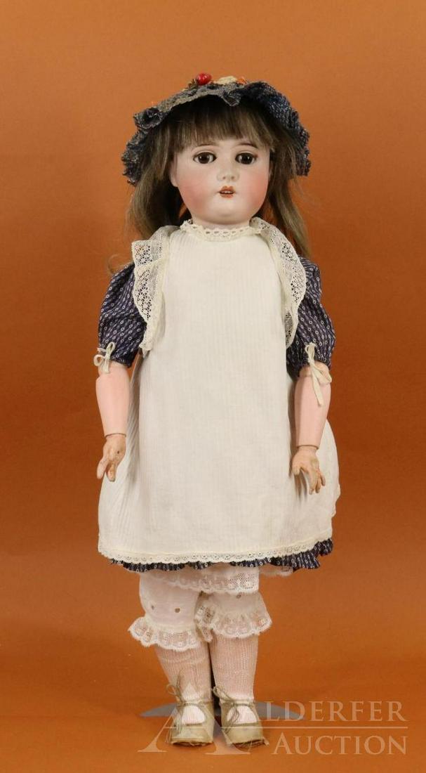 GERMAN BISQUE HEAD DOLL. (1 of 10)