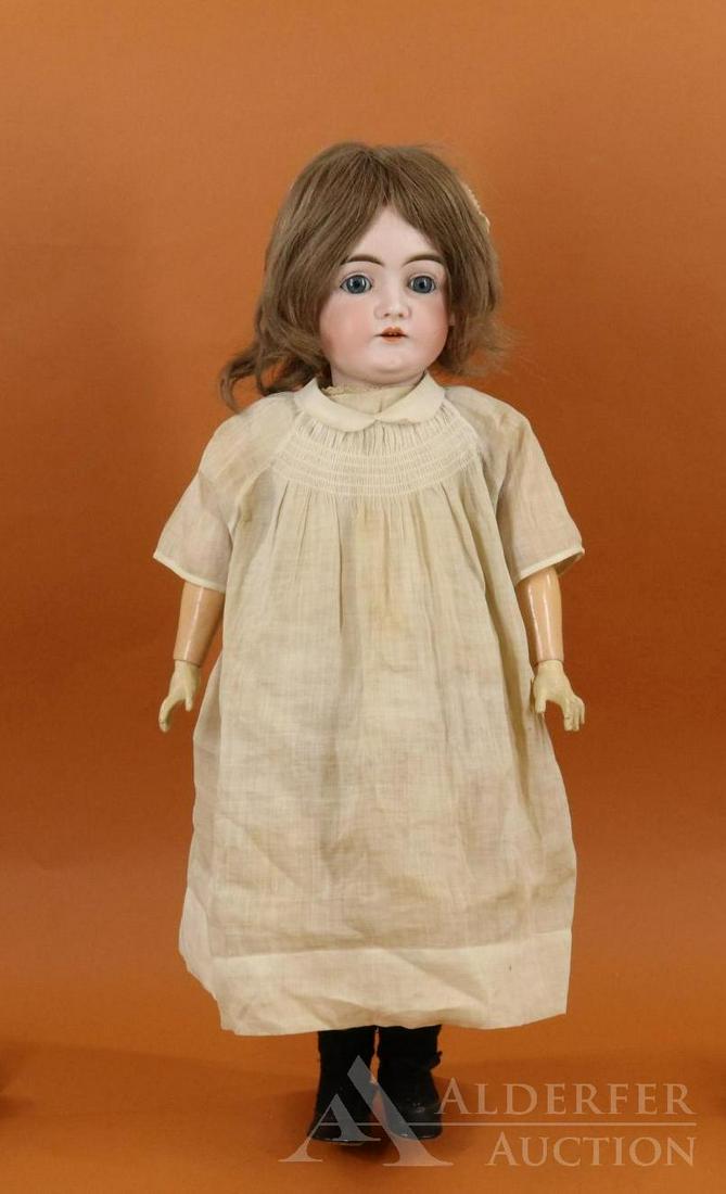 GERMAN BISQUE HEAD DOLL. (1 of 11)