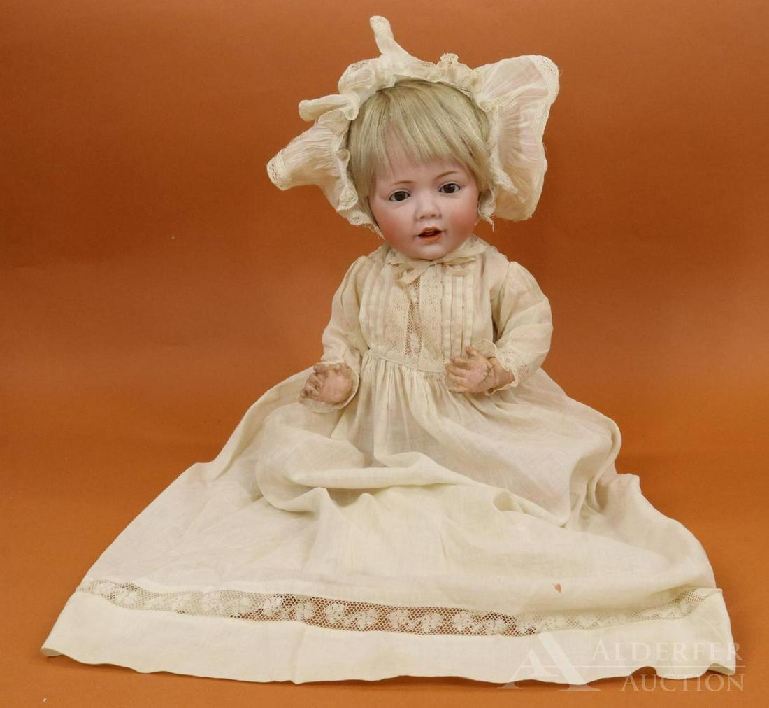GERMAN BISQUE HEAD BABY DOLL(S). (1 of 12)