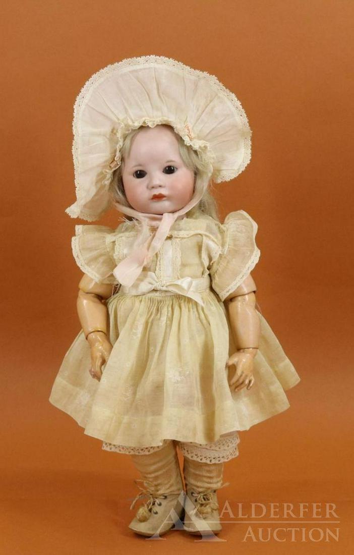 FRENCH BISQUE HEAD DOLL. (1 of 10)