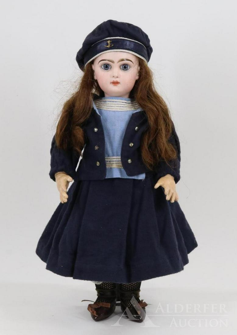 FRENCH BISQUE HEAD DOLL. (1 of 12)