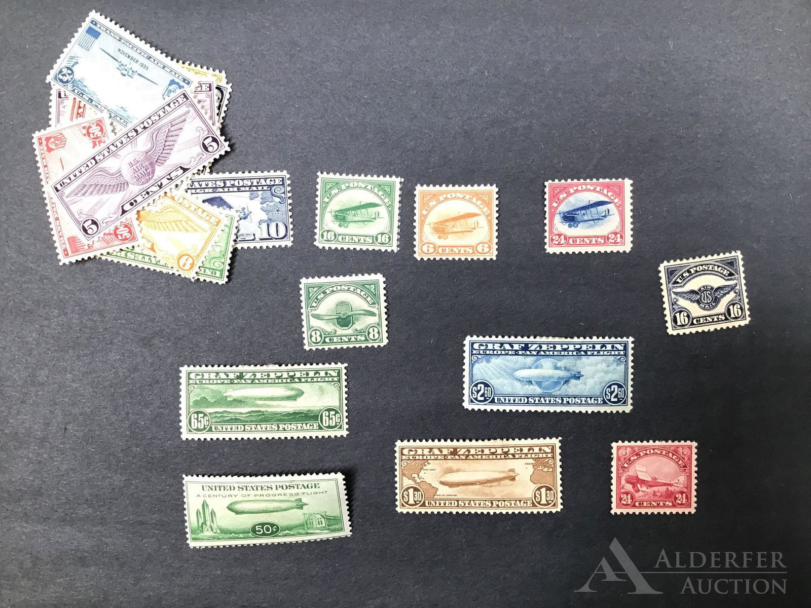 US Stamps #C1 - #C22 (1 of 2)