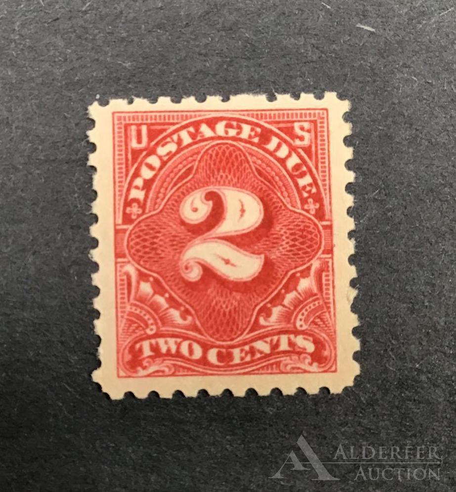 US Stamp #J60 (1 of 2)