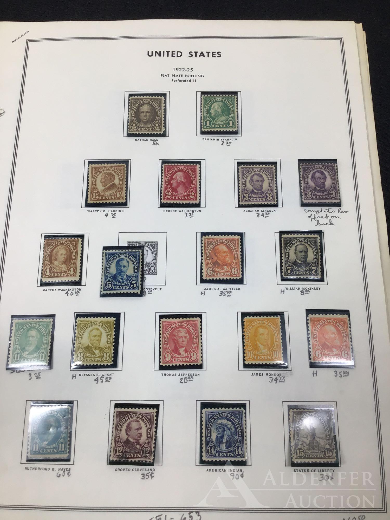 US Stamps #551 - #653 (1 of 5)