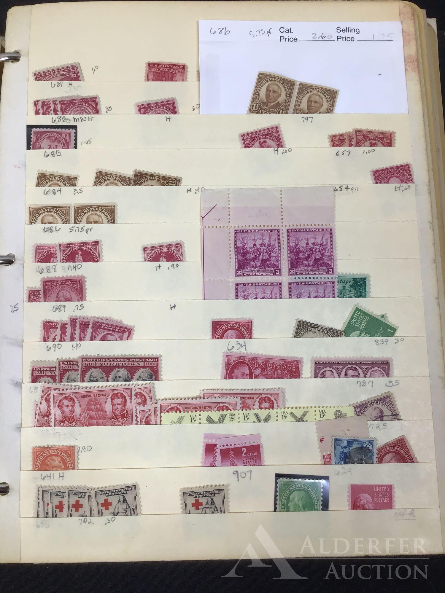 US Stamps - #680//#2103 (1 of 4)