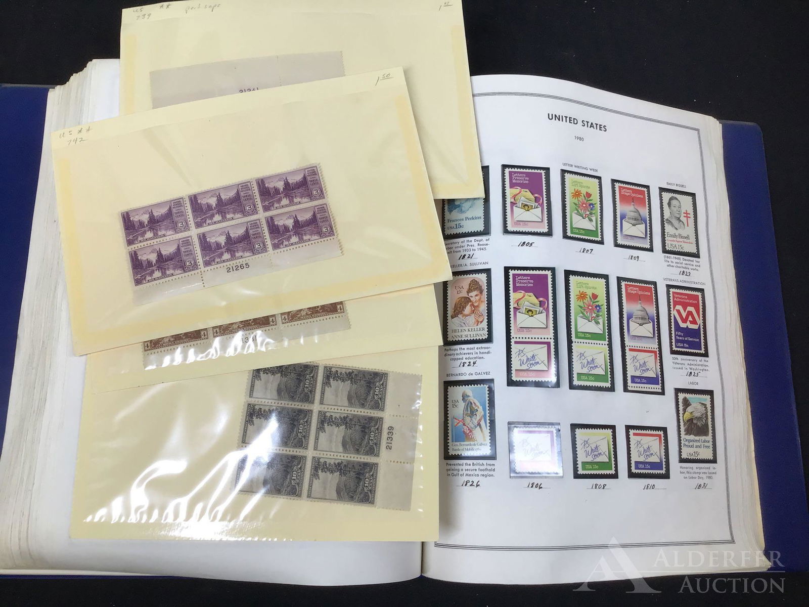 US Stamps Carton Lot 1930 -1938 Plus Covers (1 of 5)