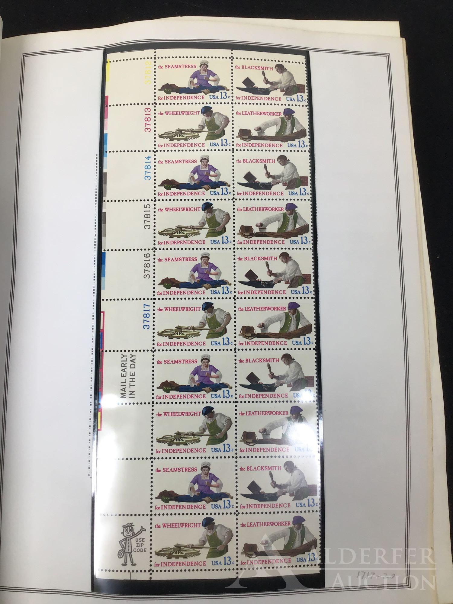 US Plate Block Collection (1 of 5)