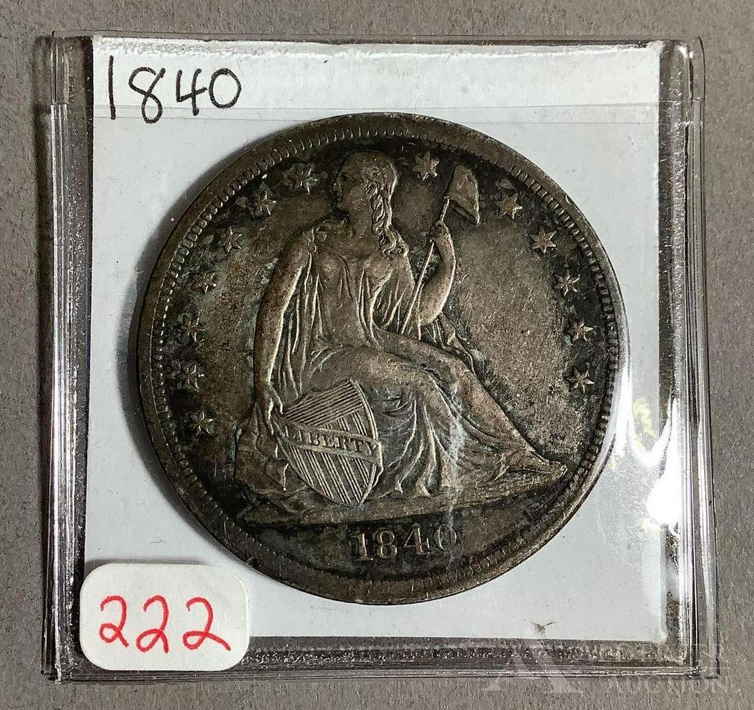 SEATED DOLLAR (1 of 2)